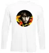 Лонгслив Віктор Цой Белый фото