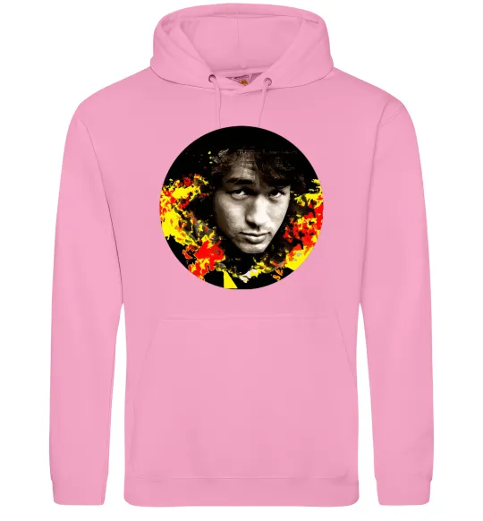 Жіноча толстовка (худі) Віктор Цой Рожевий фото