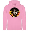 Жіноча толстовка (худі) Віктор Цой Рожевий фото