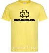 Чоловіча футболка Rammstein logo Лимонний фото