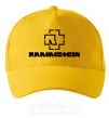 Кепка Rammstein logo Солнечно желтый фото