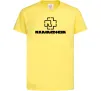 Дитяча футболка Rammstein logo Лимонний фото