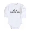 Детский боди Rammstein logo Белый фото