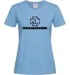 Жіноча футболка Rammstein logo Блакитний Жіноча футболка Rammstein logo Блакитний фото