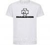 Дитяча футболка Rammstein logo Білий фото