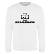 Світшот Rammstein logo Білий фото