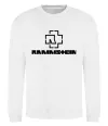 Свитшот Rammstein logo Белый фото