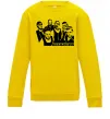 Детский Свитшот Rammstein группа Солнечно желтый фото