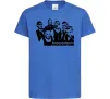 Детская футболка Rammstein группа Ярко-синий фото