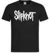 Чоловіча футболка Slipknot надпись Чорний Чоловіча футболка Slipknot надпись Чорний фото
