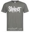Чоловіча футболка Slipknot надпись Графіт фото