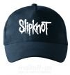 Кепка Slipknot надпись Темно-синий фото