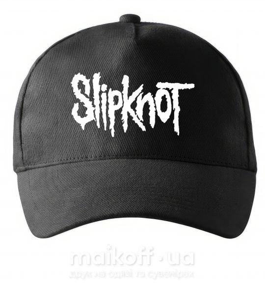 Кепка Slipknot надпись Черный фото