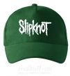 Кепка Slipknot надпись Темно-зеленый фото
