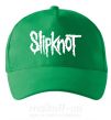 Кепка Slipknot надпись Зелений фото