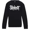 Детский Свитшот Slipknot надпись Черный фото
