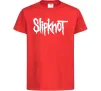 Дитяча футболка Slipknot надпись Червоний Дитяча футболка Slipknot надпись Червоний фото