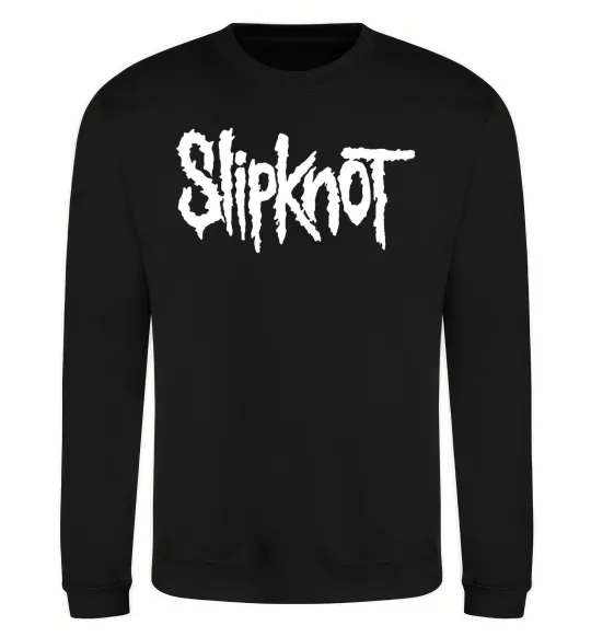 Світшот Slipknot надпись Чорний фото
