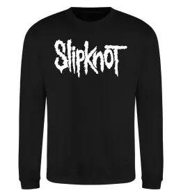 Свитшот Slipknot надпись Черный фото