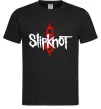 Чоловіча футболка Slipknot logotype Чорний фото