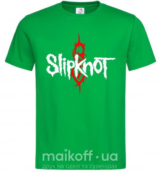 Чоловіча футболка Slipknot logotype Зелений фото