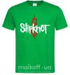 Чоловіча футболка Slipknot logotype Зелений фото