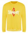 Світшот Slipknot logotype Сонячно жовтий фото