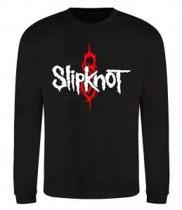 Свитшот Slipknot logotype Черный Свитшот Slipknot logotype Черный фото