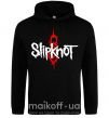 Чоловіча толстовка (худі) Slipknot logotype Чорний фото