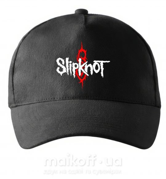 Кепка Slipknot logotype Черный фото