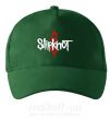 Кепка Slipknot logotype Темно-зеленый фото