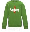 Детский Свитшот Slipknot logotype Лаймовый фото