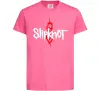 Дитяча футболка Slipknot logotype Яскраво-рожевий фото