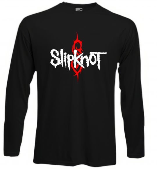 Лонгслив Slipknot logotype Черный фото