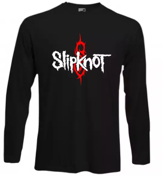 Лонгслів Slipknot logotype Чорний фото