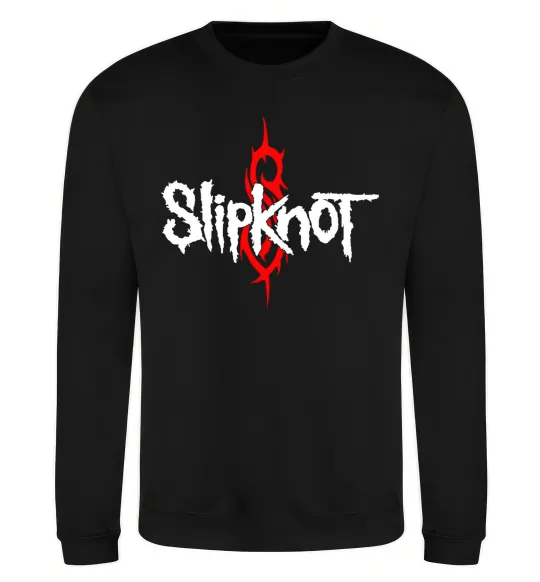 Світшот Slipknot logotype Чорний фото