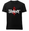 Мужская премиум футболка Slipknot logotype Черный фото