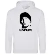 Жіноча толстовка (худі) Eminem face Сірий меланж Жіноча толстовка (худі) Eminem face Сірий меланж фото