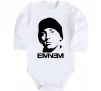 Дитячий бодік Eminem face Білий фото