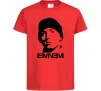Детская футболка Eminem face Красный Детская футболка Eminem face Красный фото