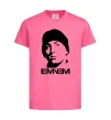 Детская футболка Eminem face Ярко-розовый фото