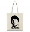 Еко-сумка Eminem face Бежевий фото