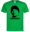 Чоловіча футболка Eminem face Зелений фото