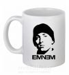 Чашка керамічна Eminem face Білий фото
