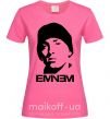 Жіноча футболка Eminem face Яскраво-рожевий фото