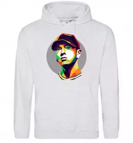 Женская толстовка (худи) Slim shady Черный фото