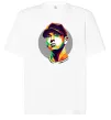 Футболка Оверсайз Eminem color face Белый Футболка Оверсайз Eminem color face Белый фото