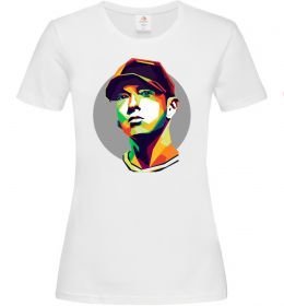 Жіноча футболка Eminem color face