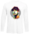 Лонгслів Eminem color face Білий фото