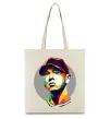 Эко-сумка Eminem color face Бежевый Эко-сумка Eminem color face Бежевый фото